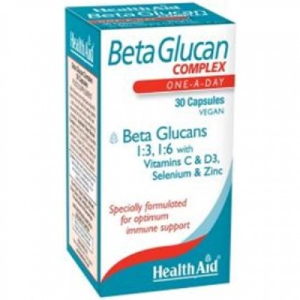 HEALTH AID BetaGlucan Complex 30 Κάψουλες